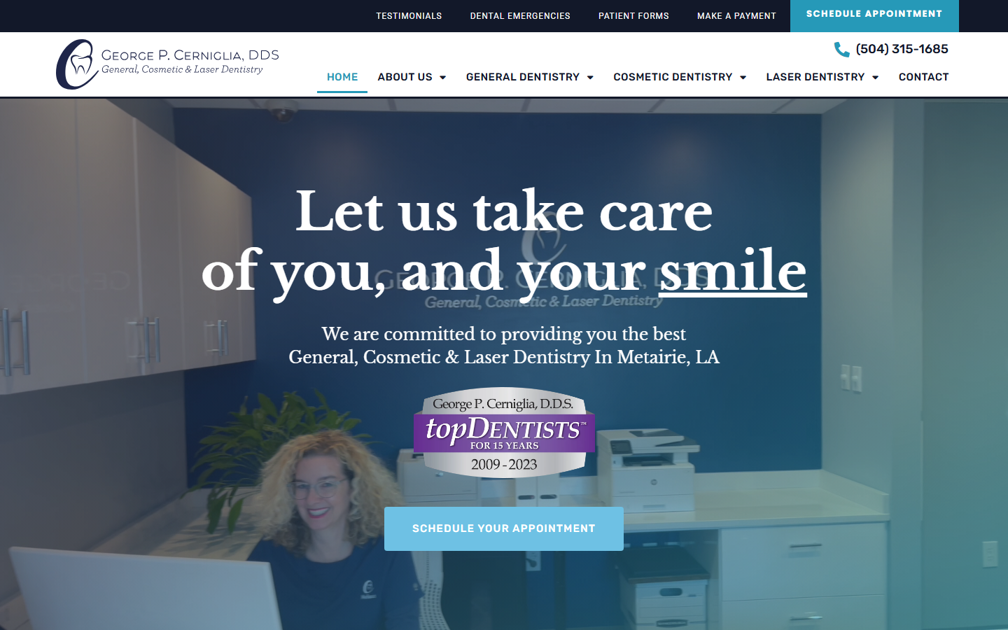 Dr. Cerniglia website